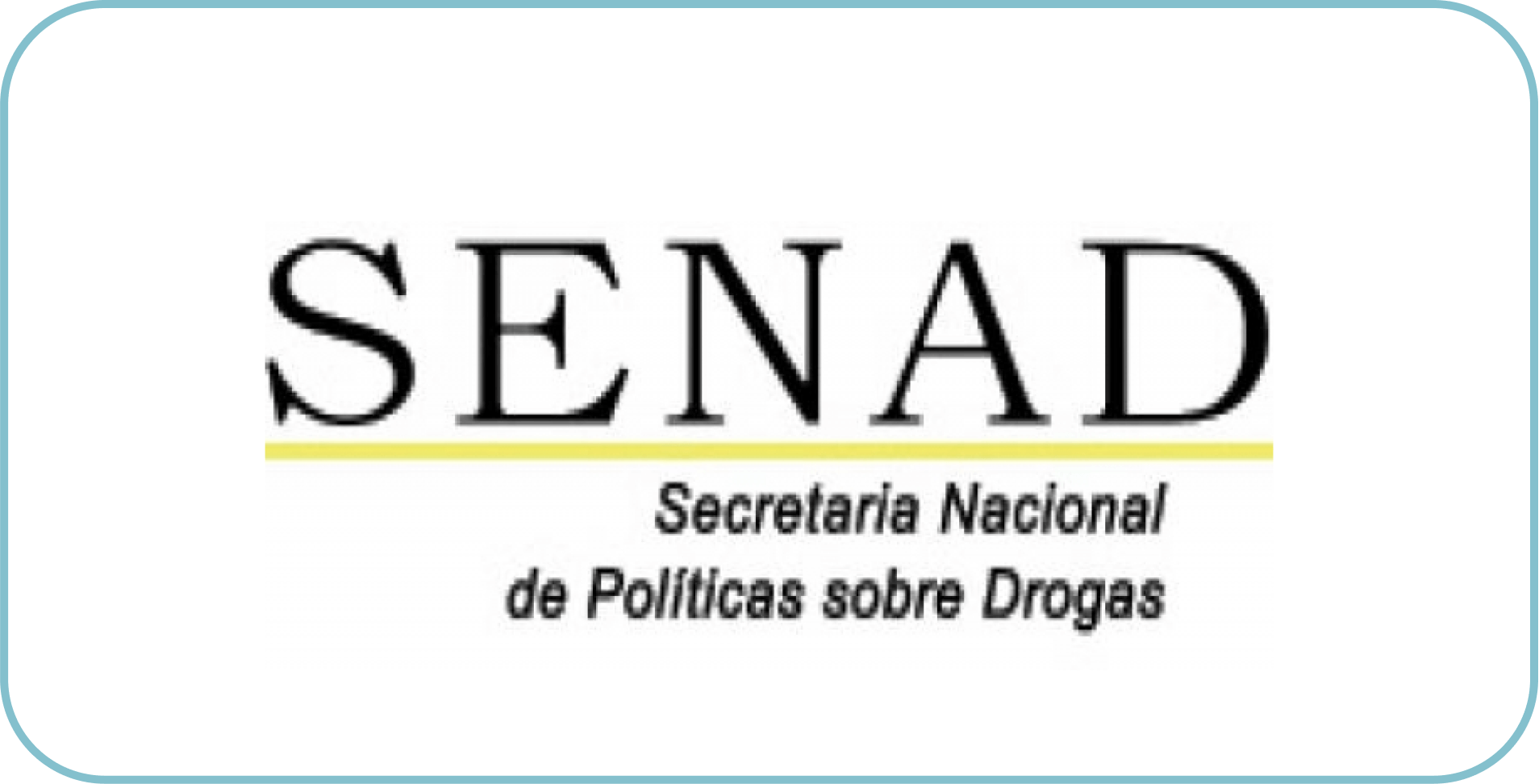 Logo Secretaria Nacional de Políticas sobre Drogas